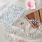 80 Pieces Crystal Beads, 10mm Glass Beads, Round Faceted Beads Bulk for Craft Necklace Bracelet Earring (AB Color)